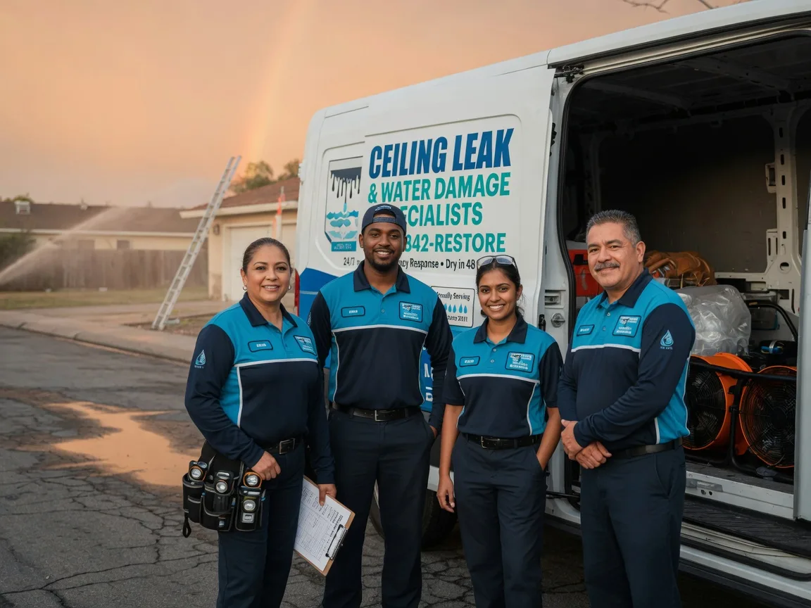 Ceiling Leak Cleanup company in Bunker Hill, KS
